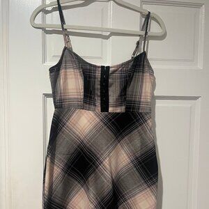 Urban Outfitters Plaid Mini Dress
